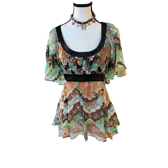 Y2K 3 PC. RETRO ROCKER 2000'S GIRL DRESS TOP BUNDLE LARGE BUNDLE - Picture 3 of 8